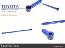 Toyota YARIS / VIOS 13- XP150 Främre Nedre Förstärkning - 1Delar/Set Hardrace